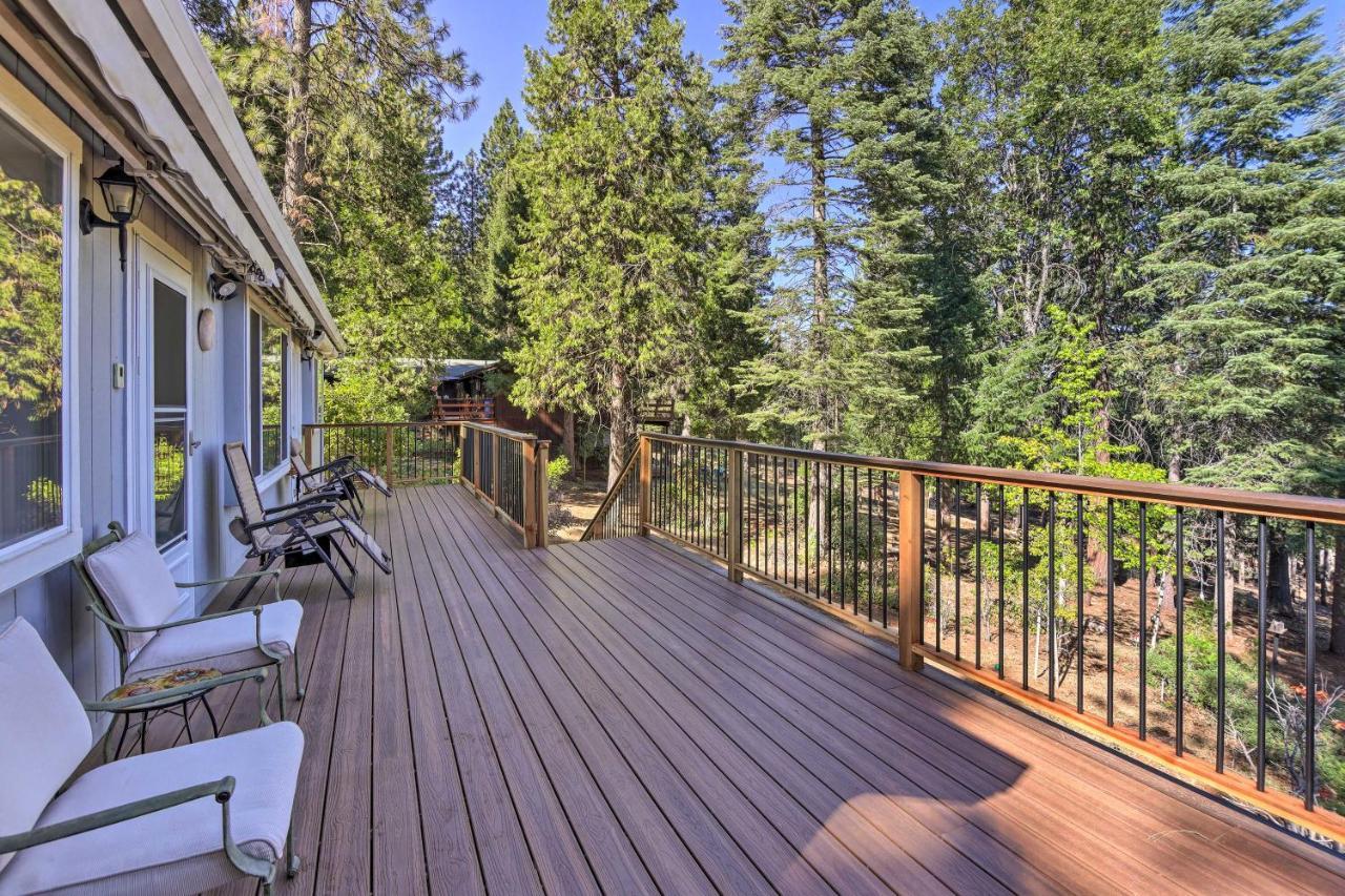 Classic Shingletown Getaway With Private Deck! Villa Exterior foto